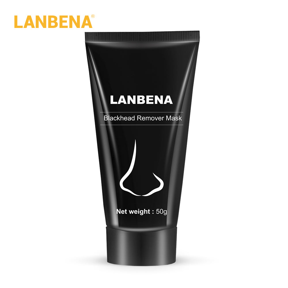 LANBENA Blackhead Remover Nose Black Mask Face Care Mud Acne Treatment Peel Off Mask Pore Strip Skin Care Peel Mask Oil Control